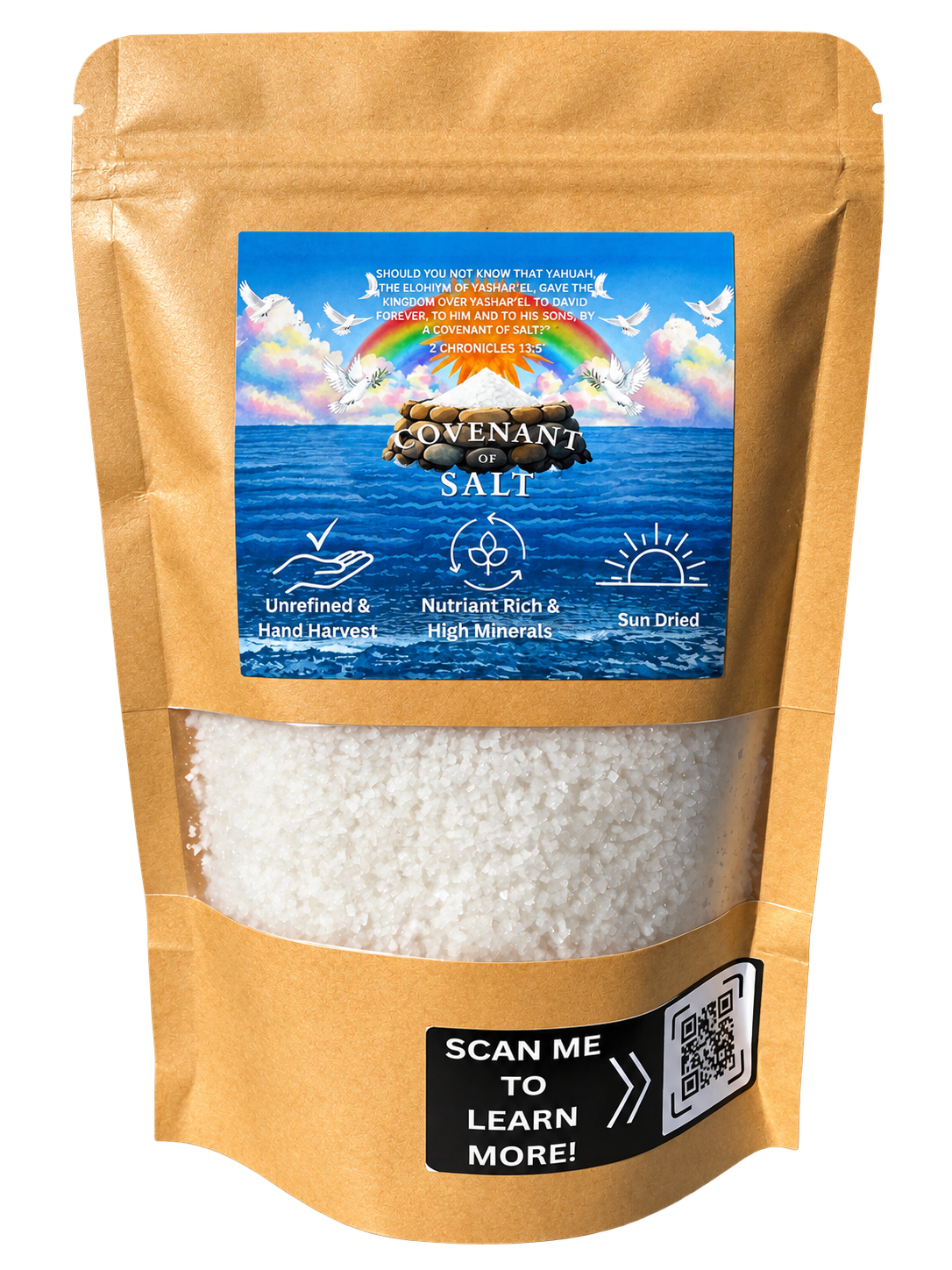 Hand-Harvested Unrefined Sea Salt